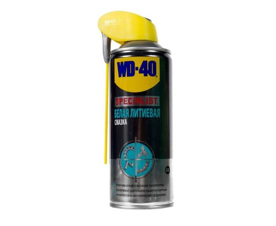 Смазка литиевая СПЕЦИАЛИСТ WD-40 белая 400мл