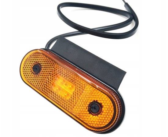 Фонарь габаритный LED ""АТ"" (желтый, SCHMITZ, 022