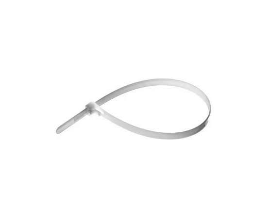 Стяжка кабельная белая APRO 7,2*150